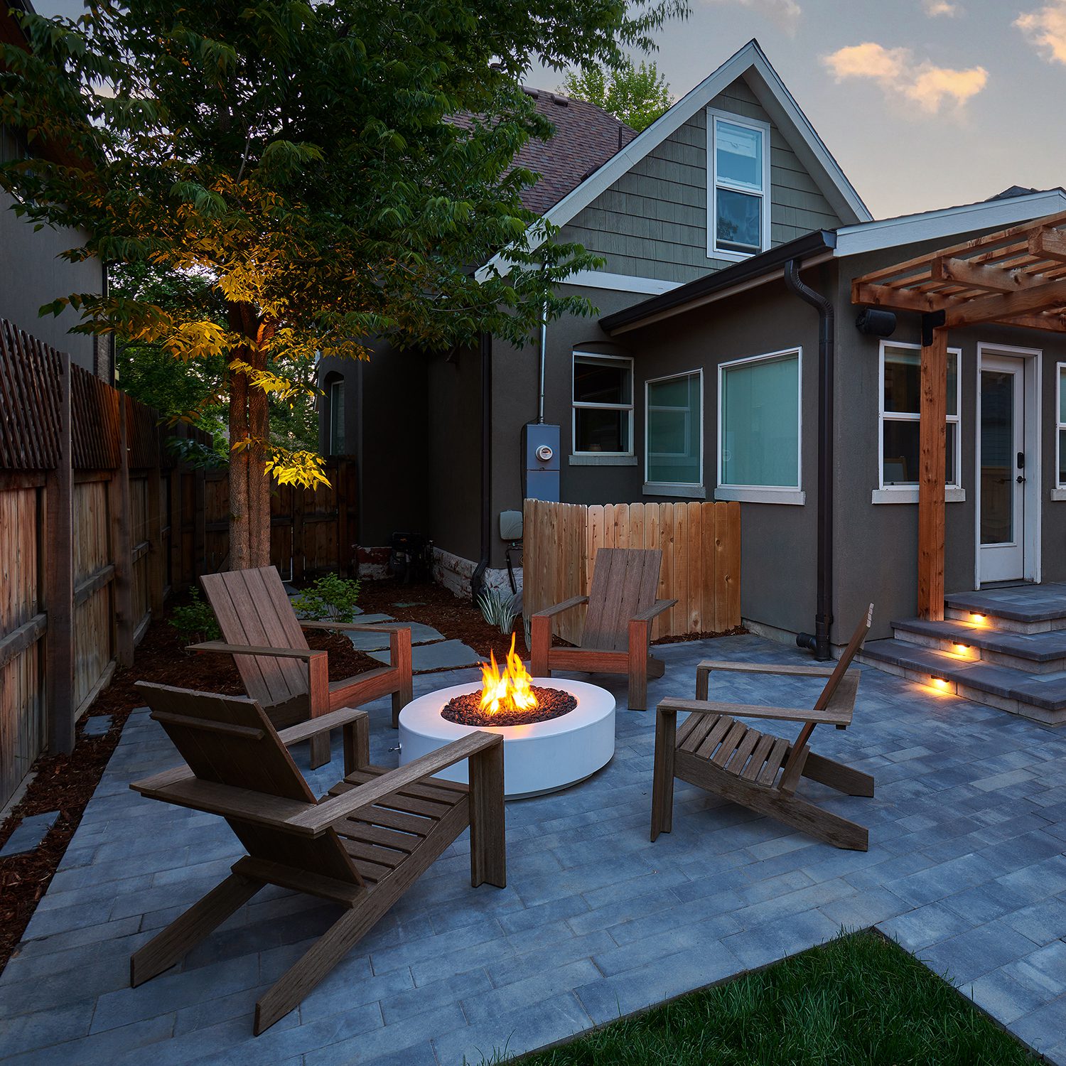 Patio with pergola in Highlands Ranch, CO