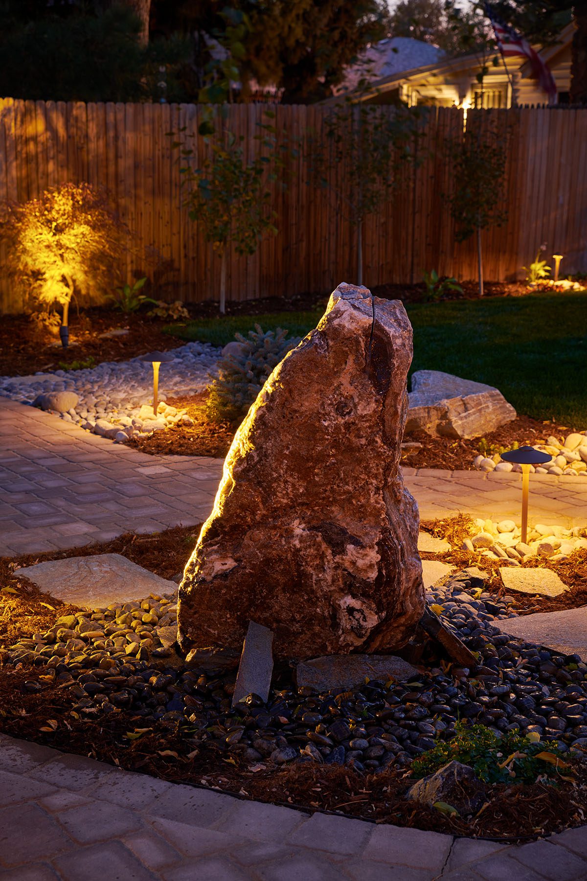 outdoor lighting in highlands ranch co
