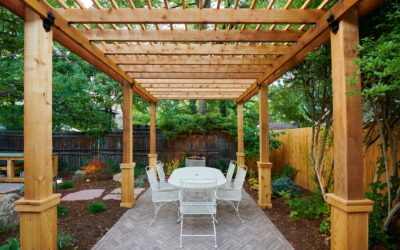 Classic Pergolas in Cherry Creek, CO: Timeless Elegance With Intricate Lattice Work