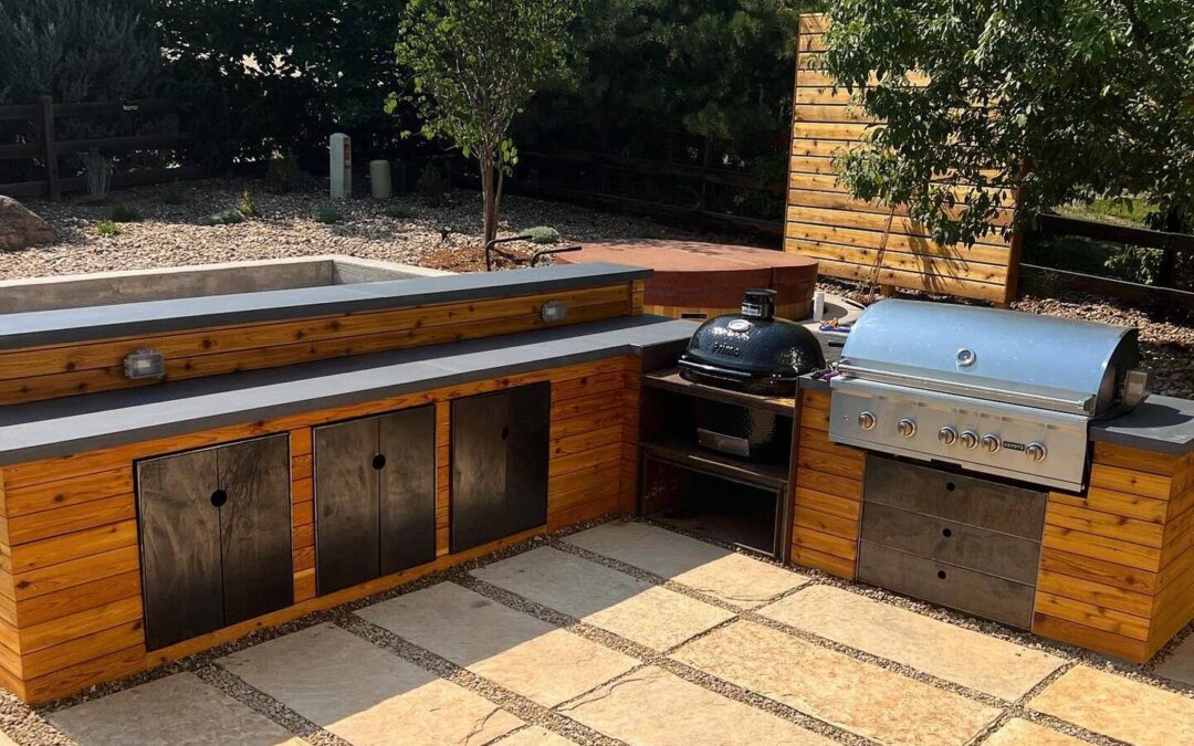 5 Creative Ways Custom Landscape Design Can Integrate Your Outdoor Kitchen Into Your Cherry Creek, CO Backyard