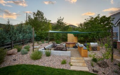 Elevate Cold-Weather Gatherings With Luxurious Landscape Design and Outdoor Kitchen in Centennial, CO