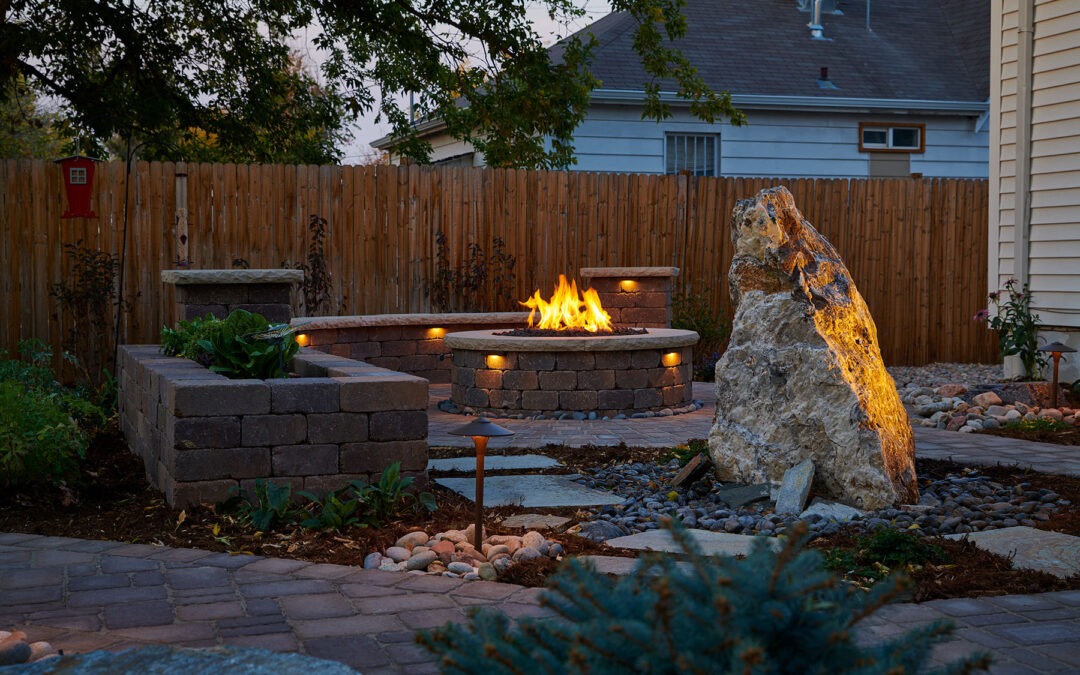 Outdoor Lighting and Fire Pit Setups for Backyard Movie Nights in Cherry Hills Village and Centennial, CO