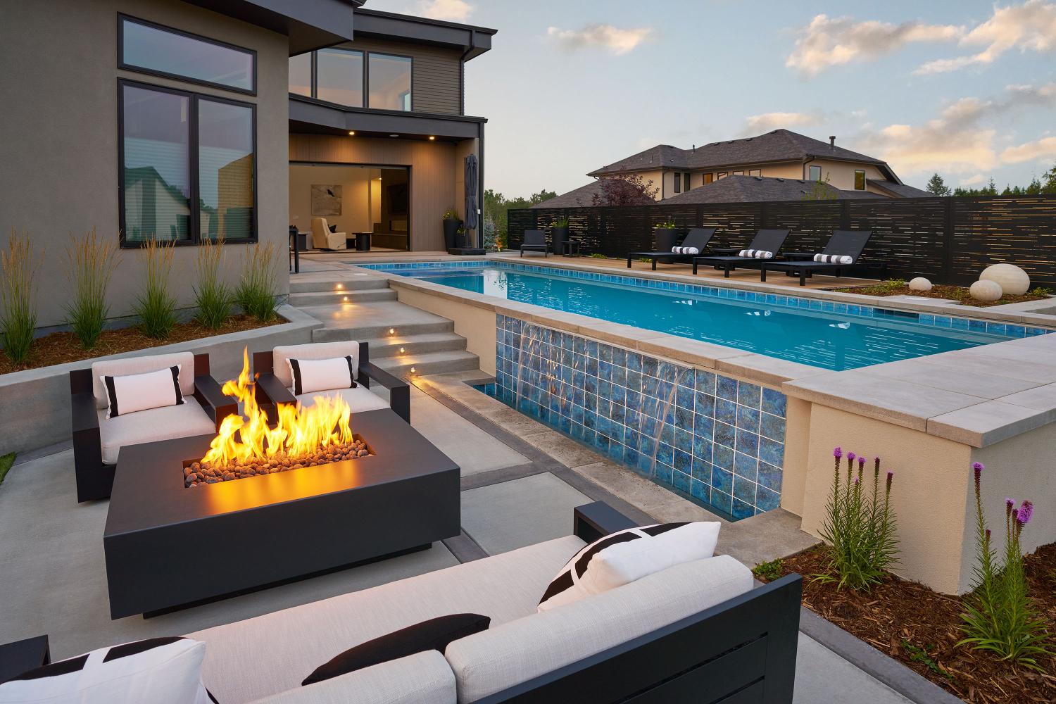 fire pit & paver patio Centennial, CO
